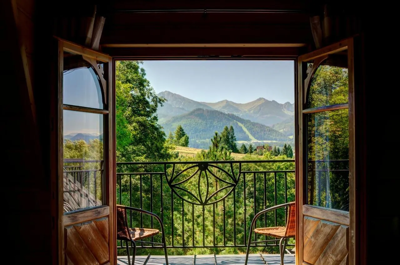 Lägenhet Apartamenty Willa Olsza Wood House & Mountain View & Sauna Zakopane Polen